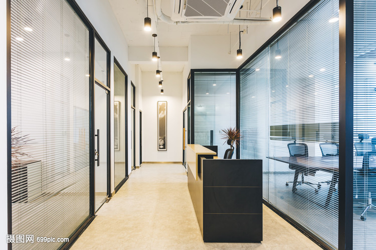 公司走廊前臺
